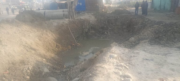 सडकको मनलाग्दीले खाने पानी मारमा