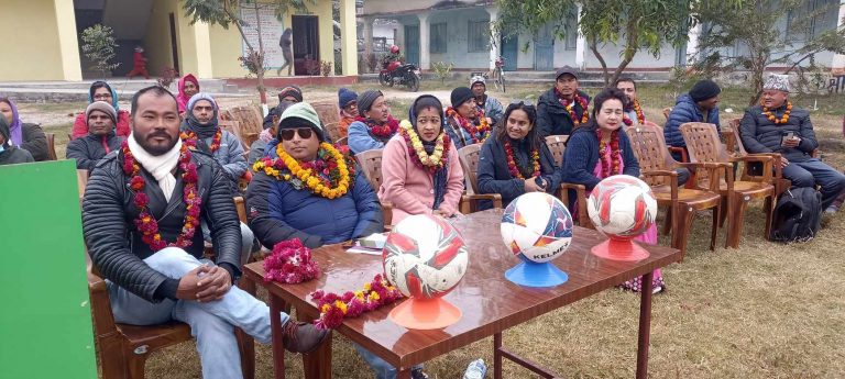 आफ्नो कार्यकालमा सक्दो खेलकुदको विकास गर्ने छु : नगरप्रमुख काफ्ले