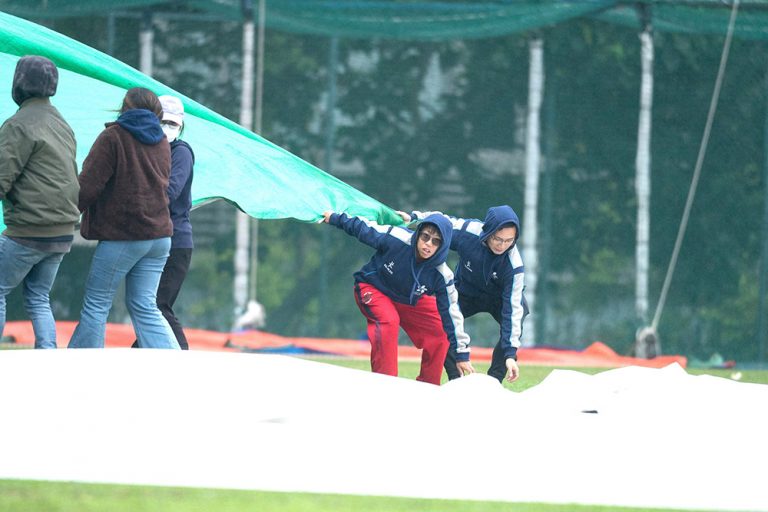 नेपाल र हङकङबीचको खेल बर्षाले रद्ध