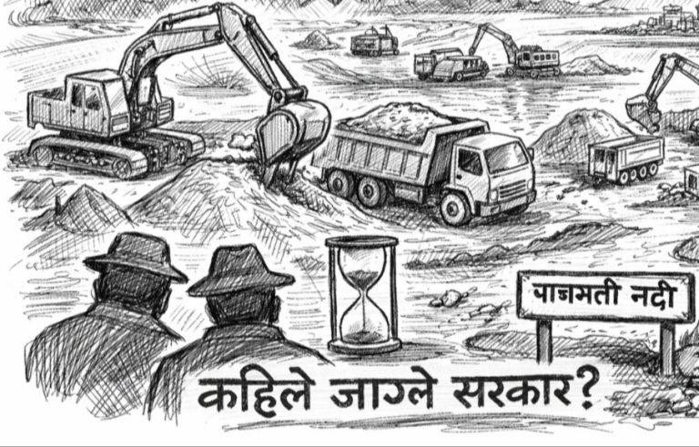 नदीमै देखियो नगद, त्यता जाँदैन कसैको नजर