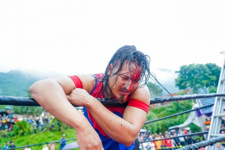 नेपाली रेस्लिङमा चर्चा बटुल्दै प्रदीप पाण्डे