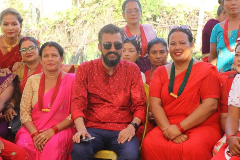 नेपाली काग्रेसका युवा नेता कोईराला निवासमा तिज विशेष कार्यक्रम सम्पन्न