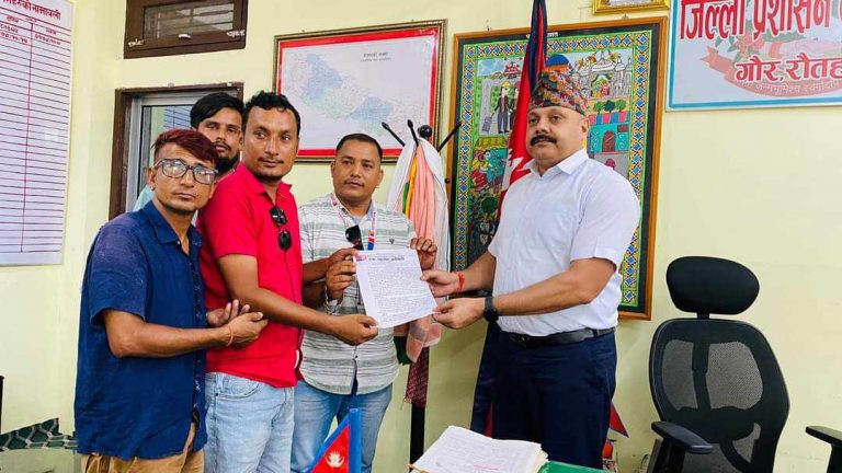 ट्रक चालक कुटनेलाई कार्वाहीको माग