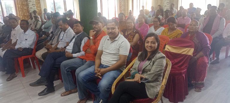 नेकपा एमाले चन्द्रपुर नगर कमिटीद्वारा शुभकामना आदान प्रदान कार्यक्रम सम्पन्न