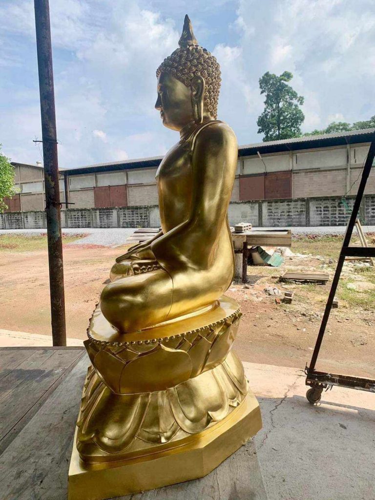 गोल्मा राजा बोद्ध बिहारमा आज २ करोडको बुद्ध मुर्ति स्थापना गरिदै