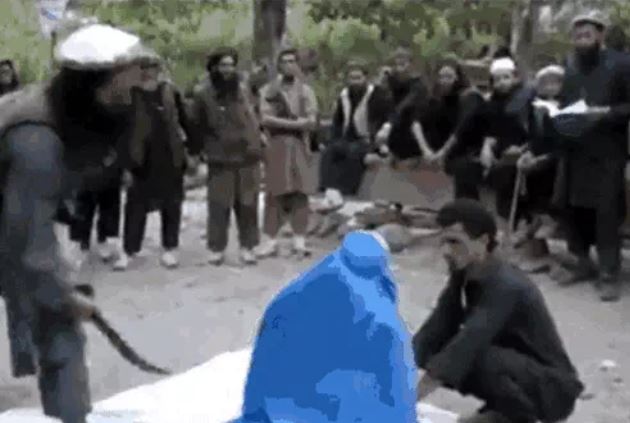 परपुरूषसँग अबैध सबन्ध राख्ने महिलालाइ ढुंगाले हानेर मारिने तालिवानको घोषणा