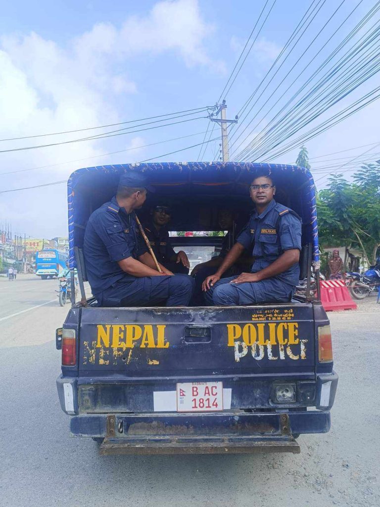 चन्द्रपुर क्षेत्रमा चाडवाड लक्षित विशेष प्रहरी गस्ती परिचालन