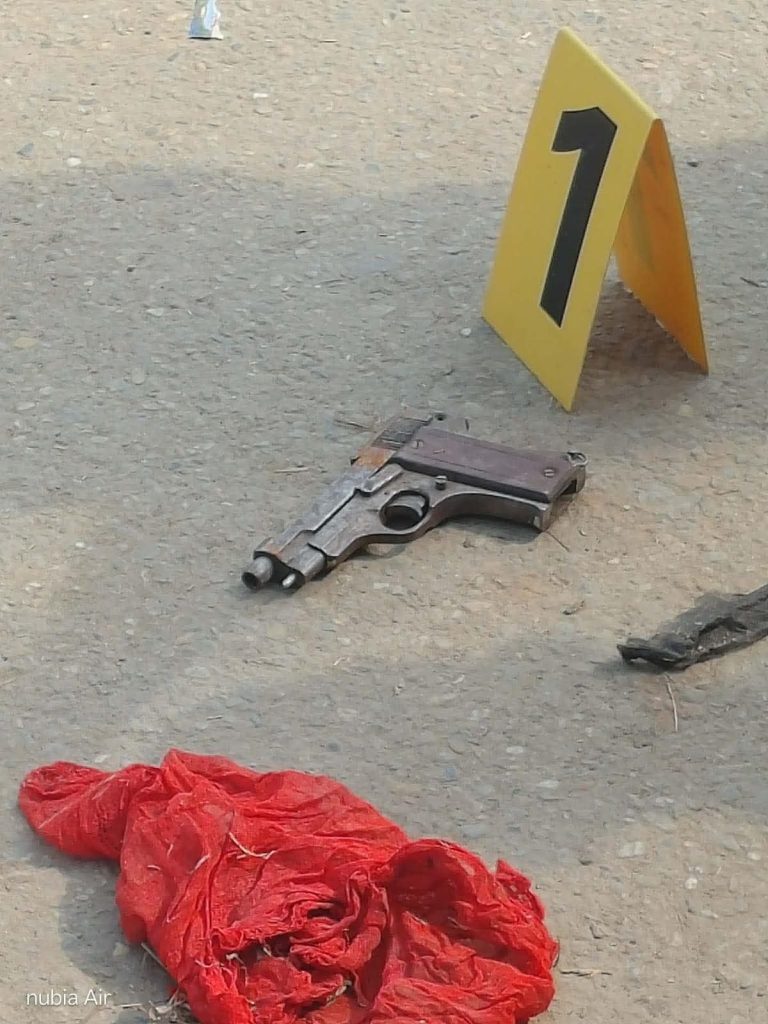 निर्माणाधीन मन्दिरमा फेला परेको पेस्तोल पड्किँदा किशोर घाइते