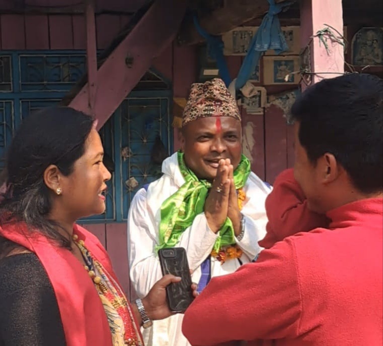 चन्द्रपुरमा एमाले उम्मेदवार रामजी साहको घरदैलो अभियान : रोजगारी, विकास र भूमि समस्या समाधान केन्द्रमा